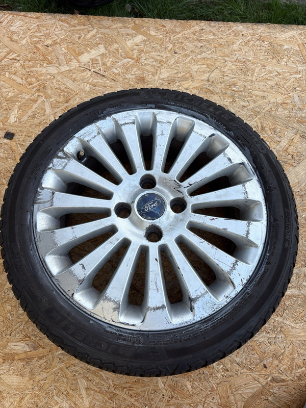 16" FORD FIESTA MK 7/8 Titanium 15 Spoke ALLOY WHEEL And 195/45 R16  TYRE Xs200
