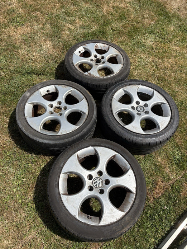 GENUINE MONZA VW GOLF GTi BBS, SHARAN, PASSAT,  TOURAN 17” inch ALLOY WHEELS0