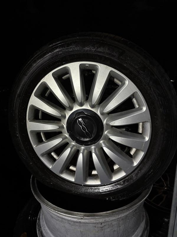FIAT 500L MK1 73 2012-2016 SINGLE ALLOY WHEEL WITH TYRE 16 INCH 735585995 VS18030
