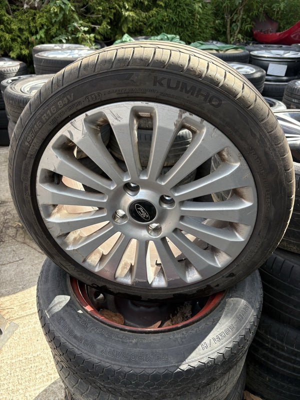 16" FORD FIESTA MK 7/8 Titanium 15 Spoke ALLOY WHEEL And 195/45 R16  TYRE Xs120