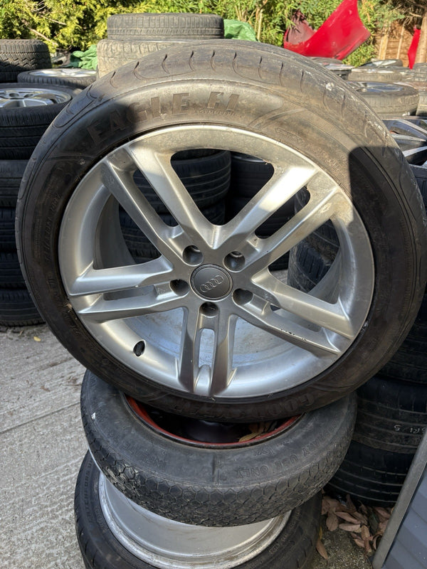 5x112  AUDI A4 A6 2018-2023 18" ALLOY WHEEL, PART 83A601025G With Tyre Rim X10