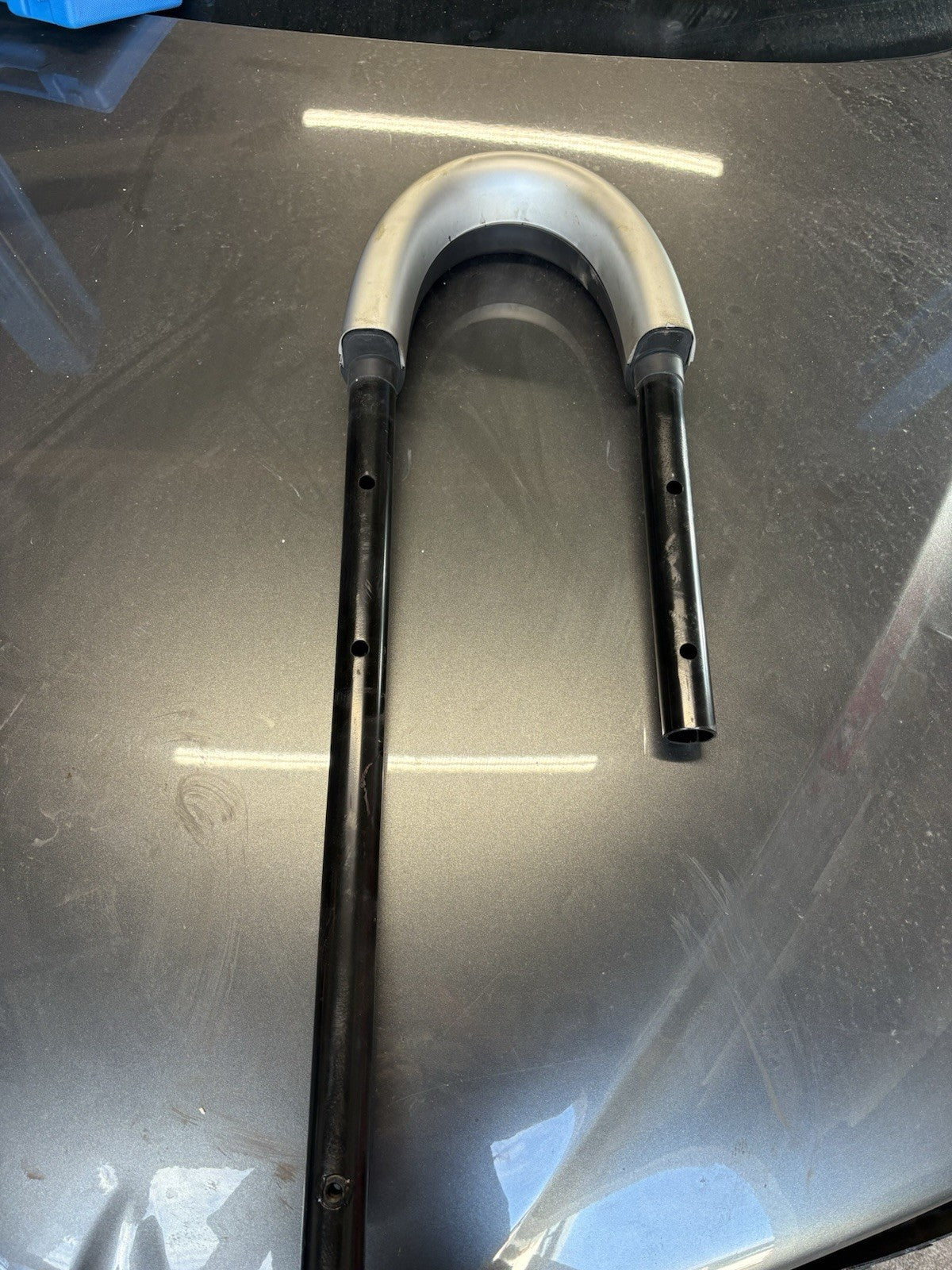 RIGHT - Silver Roof Hoop Trim - Alfa Romeo 939 Spider 2005-20120