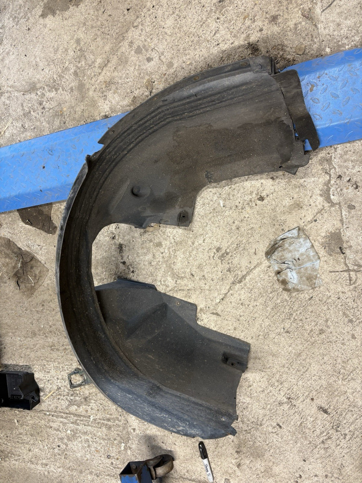 ALFA ROMEO GIULIETTA 2.0 JTDM 2010 WHEEL ARCH LINER N/S FRONT PASSENGER 505134130
