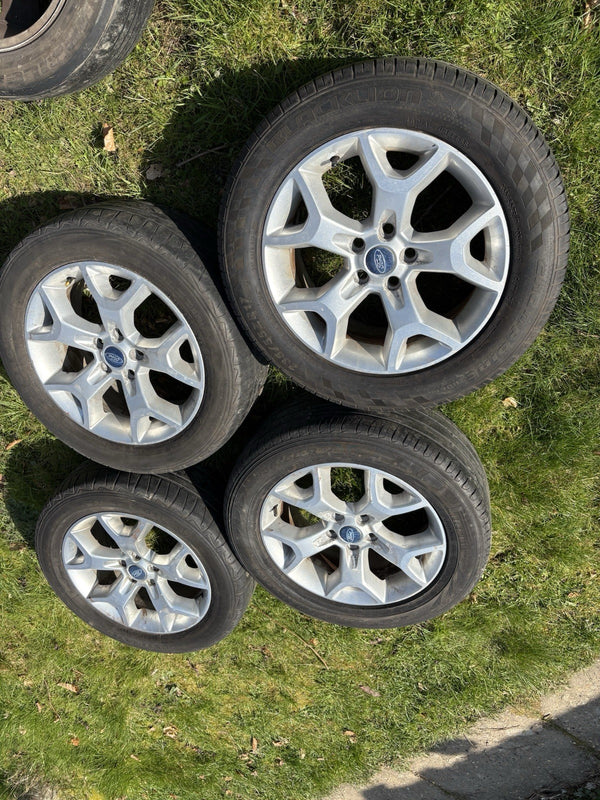 17” 5x108 Ford Kuga Alloy Wheels Alloys With Tyres Diamond Stye  Mondeo Connect0