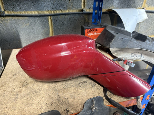 ALFA ROMEO BRERA 939 2006-2010 Right Drivers SIDE WING MIRROR Red0