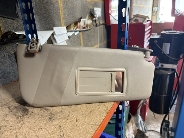 ALFA ROMEO MITO 2008-2018 OEM O/S FRONT RIGHT DRIVER SIDE SUN VISOR GREY0