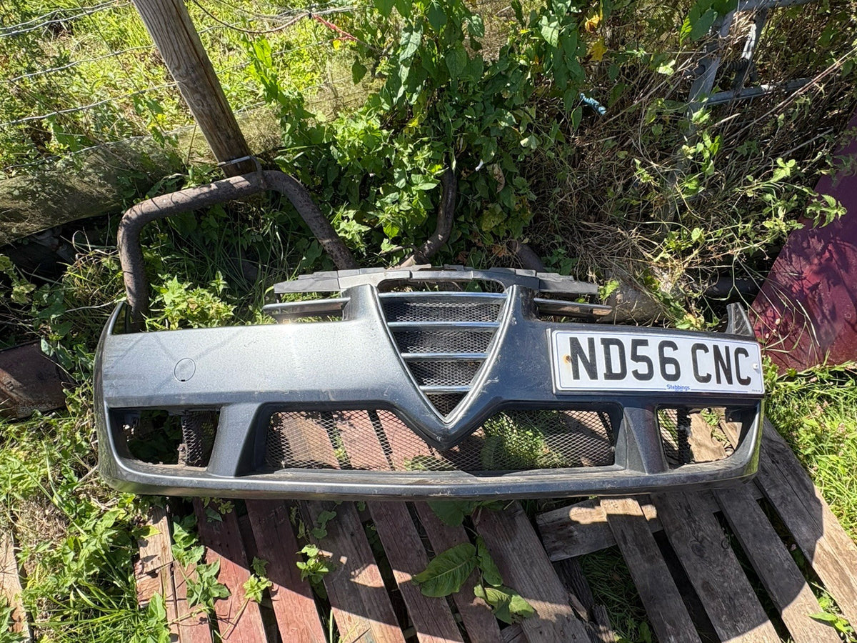 Alfa Romeo Brera Front Bumper In Grey Spider - No Whiskers0