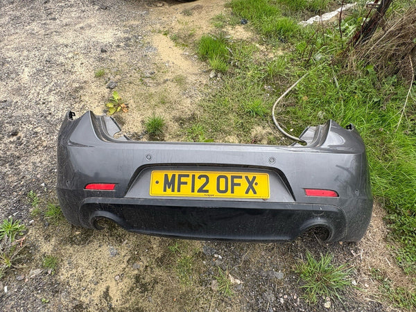 ALFA ROMEO GIULIETTA  SPORTIVA MK3 2014 REAR BUMPER In Grey Veloce  3190