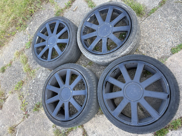 18” Audi TT Style Alloy Wheels Alloys With Tyres Volkswagen Vw T4 5x112 Multifit0
