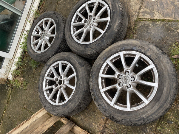 18” Audi Q5 Alloy Wheels Alloys With Tyres Vag Vw Rims0