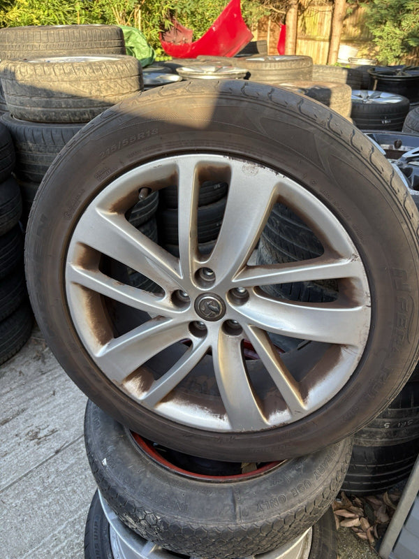 2013-19 VAUXHALL MOKKA X 18" ALLOY WHEEL WITH 215/55R18 TYRE. 95440992 CH9130