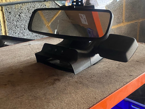 Alfa Romeo Brera Rear View Mirror With Sat Nav Buttons 159 Rain Sensor0