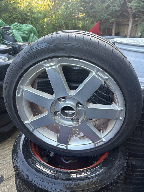 GENUINE FORD FIESTA MK6 / MK7 / 16" 7 SPOKE CLIMATE ALLOY WHEEL Titanium  Td80