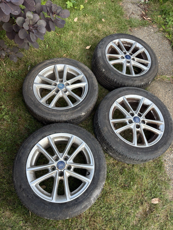 16” FORD MONDEO ALLOY WHEELS & TYRES 5x108 Galaxy S With  Tyres Focus Connect0