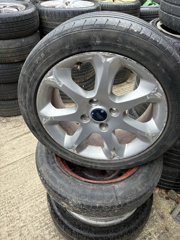 16" FORD FIESTA MK 7/8 Titanium 7 Spoke ALLOY WHEEL And Rim 195/50 R16 TYRE Bx10
