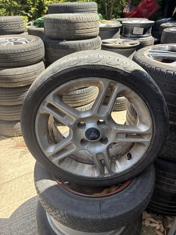 16" FORD FIESTA ZETEC S MK 7 MK 8 5 SPLIT SPOKE 4 STUD ALLOY WHEEL  Fx150