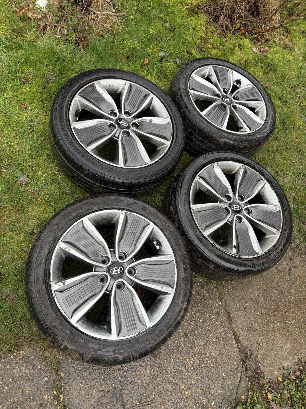 17” Hyundai Ioniq Premium Se 2016-2022 Alloy Wheels Rims With Tyres0