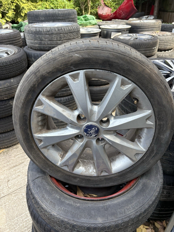 15"  Ford Fiesta MK7 2008-2012Alloy Wheel &  Tyre 195/50R15 Spoke Zetec S Sx90