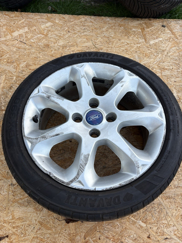 16" FORD FIESTA MK 7/8 Titanium 7 Spoke ALLOY WHEEL And Rim 185/55 R16 TYRE Bx110
