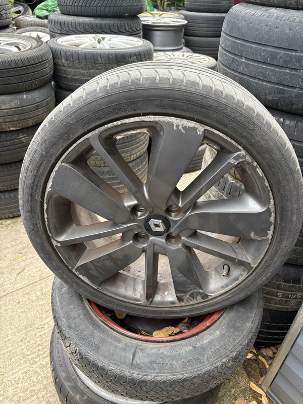 RENAULT CLIO MK4 Grey  LINE ALLOY WHEEL Rim 205/45R17 With Tyre R20