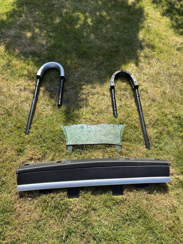 alfa romeo spider hoop roll bar trim roof 9390