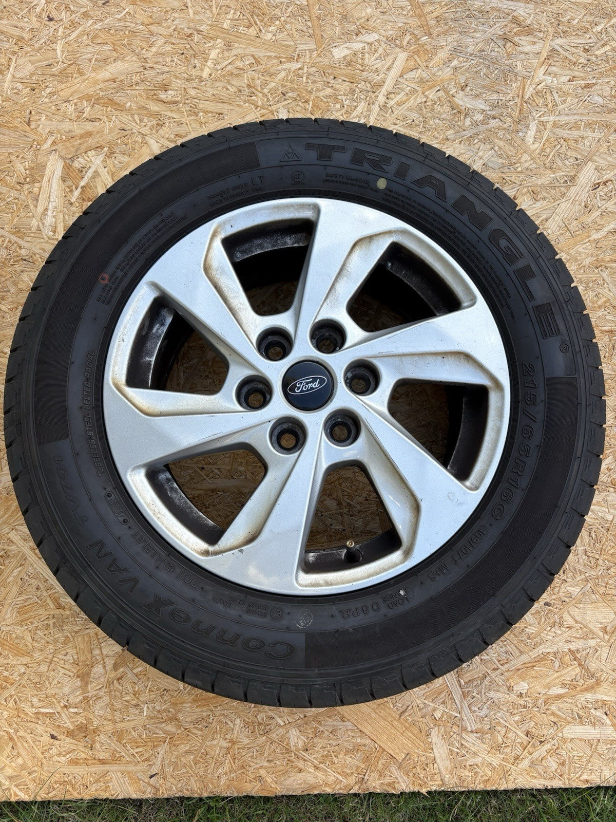 TRANSIT CUSTOM ALLOY WHEEL 16" COMPLETE WITH TYRE X1 2023 ONWARD0