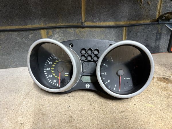 Alfa Romeo 916 GTV spider speedo rev counter clocks silver 0