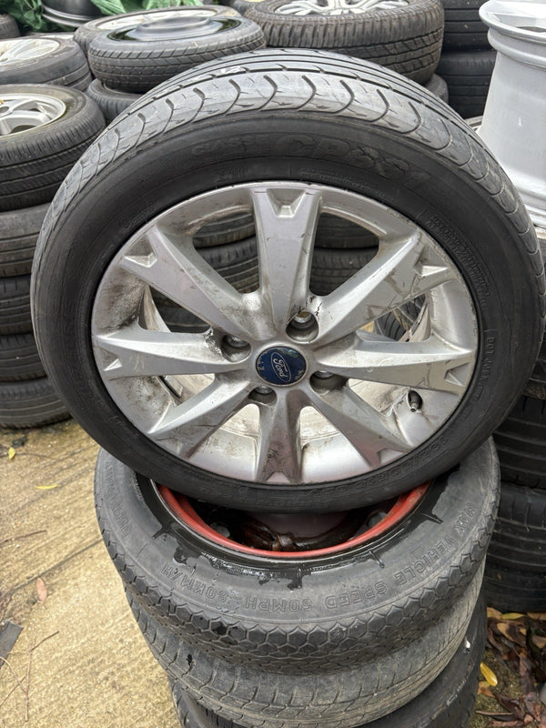 15"  Ford Fiesta MK7 2008-2012Alloy Wheel &  Tyre 195/50R15 Spoke Zetec S Sx130