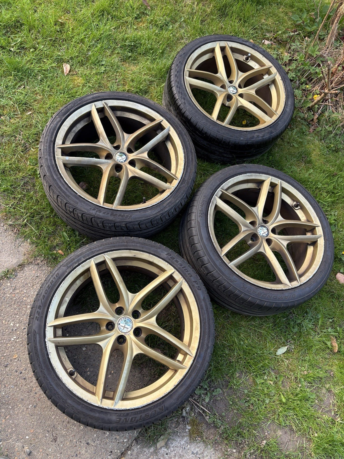 Alfa GT Cloverleaf 18” Alloy Wheels0