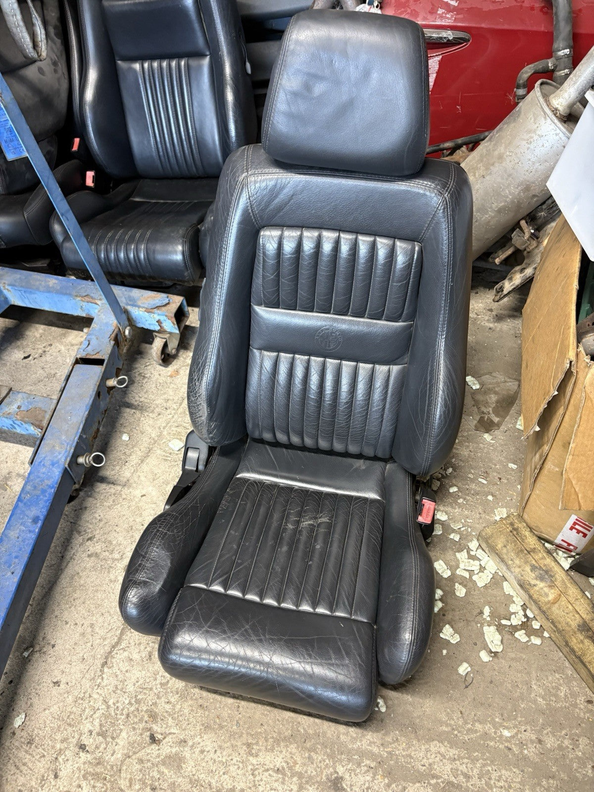Alfa Romeo Gtv Spider 916 Seats Leather Right Drivers   seat chair0