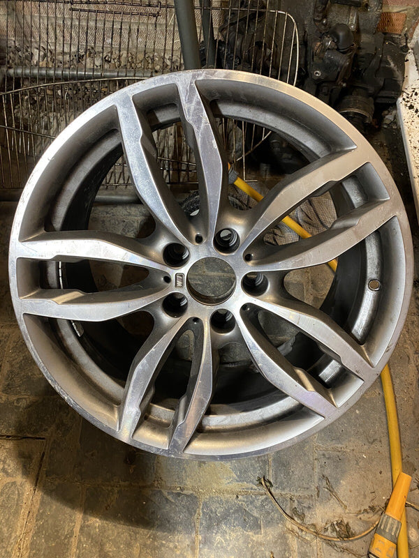 BMW X4 WHEEL ALLOY WHEEL 9.5jx19 5 stud 5 twin spoke et48 part number 7849662 120