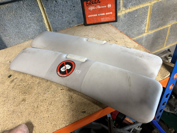 Alfa Romeo GTV 916 pair of sun visors Left And Right X20