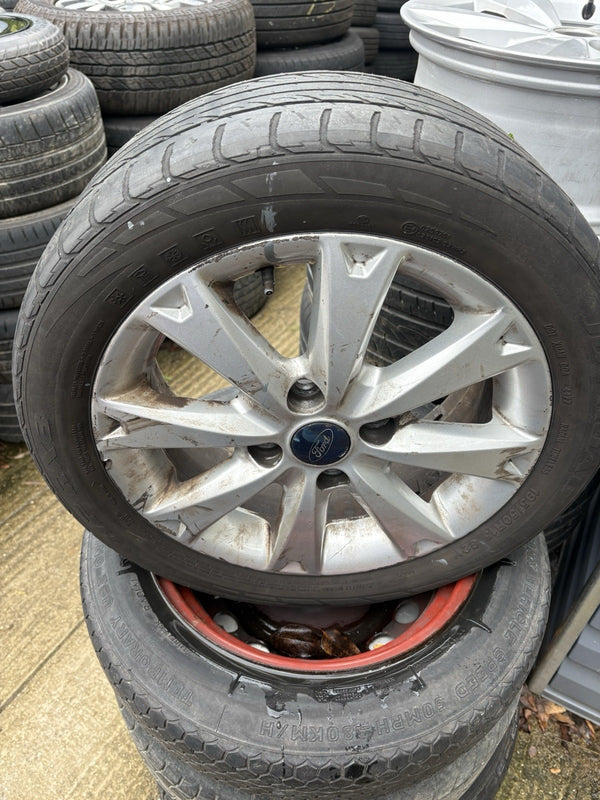 15"  Ford Fiesta MK7 2008-2012Alloy Wheel &  Tyre 195/50R15 Spoke Zetec S Sx120