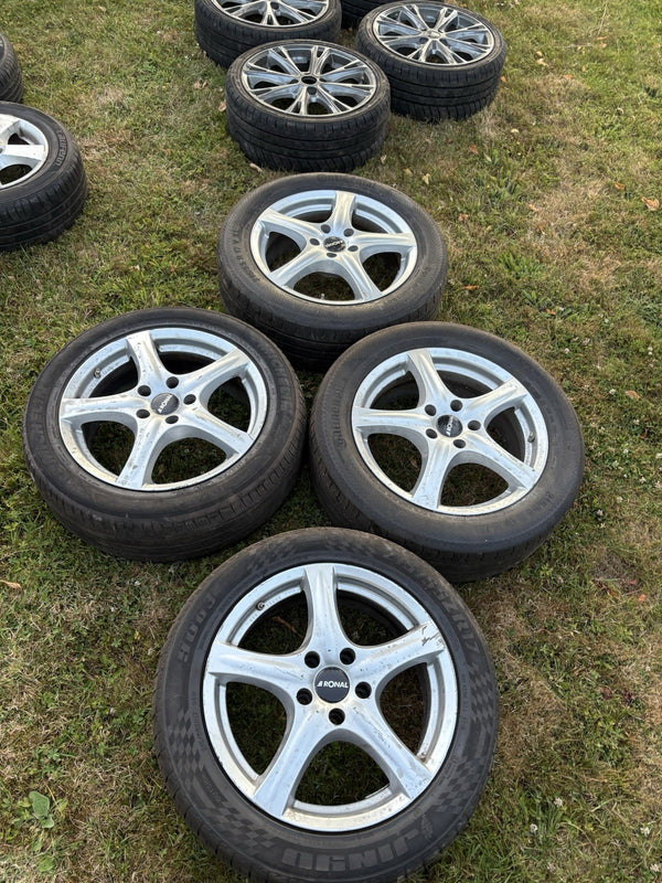 17” 5x108 Ford Focus Kuga Mondeo Alloy Wheels Alloys With Tyres Rims 0