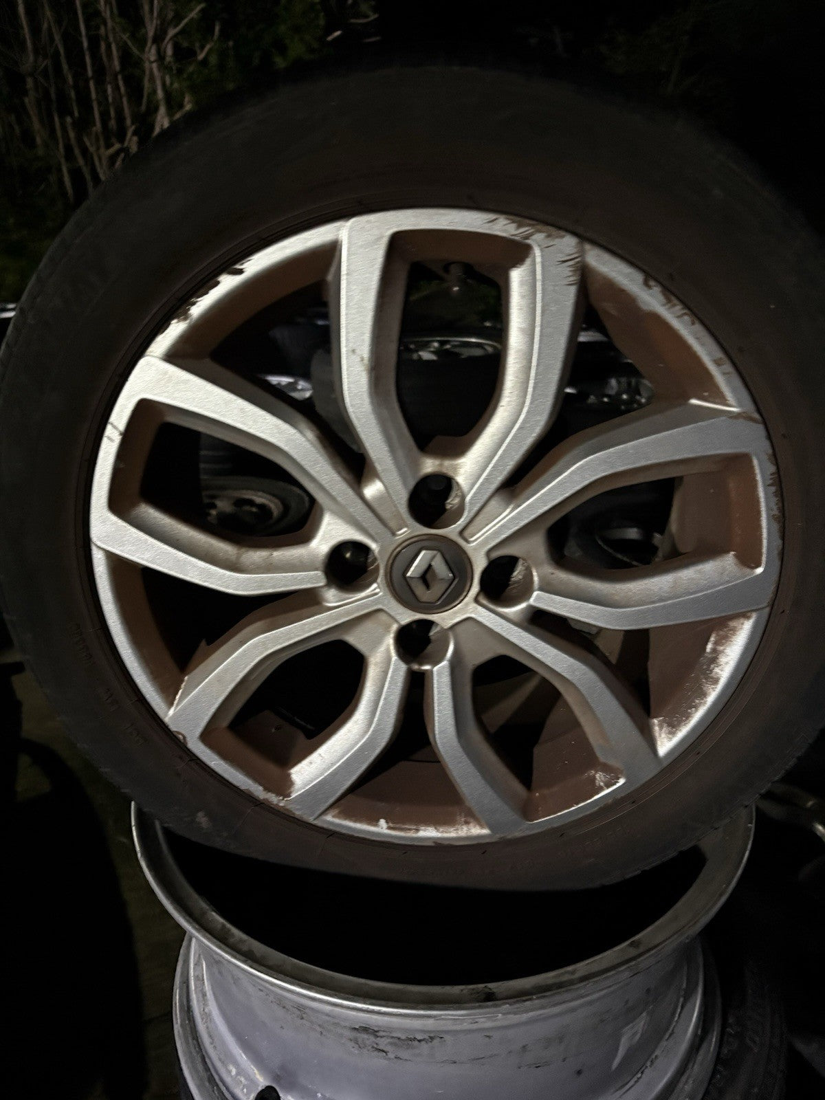 RENAULT CLIO ALLOY WHEEL 16 INCH MK4 SILVER CLIO With Tyre Rim R40