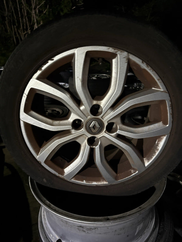 RENAULT CLIO ALLOY WHEEL 16 INCH MK4 SILVER CLIO With Tyre Rim R40