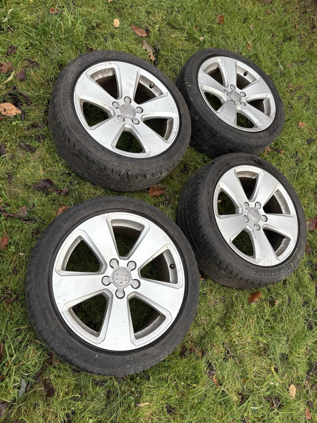 17” 5x112 Audi Alloy Wheels Alloys With Tyres Vag Vw Rims A4 Rims A3 A60