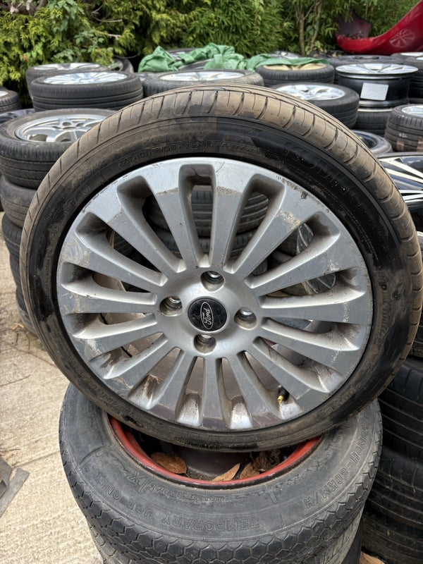 16" FORD FIESTA MK 7/8 Titanium 15 Spoke ALLOY WHEEL And 195/45 R16  TYRE Xs110