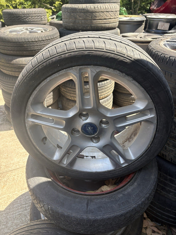 16" FORD FIESTA ZETEC S MK 7 MK 8 5 SPLIT SPOKE 4 STUD ALLOY WHEEL  Fx120