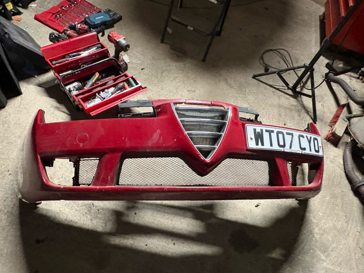 Alfa Romeo Brera Front Bumper In Red 939 Spider - No Whiskers0