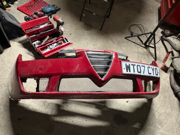 Alfa Romeo Brera Front Bumper In Red 939 Spider - No Whiskers0