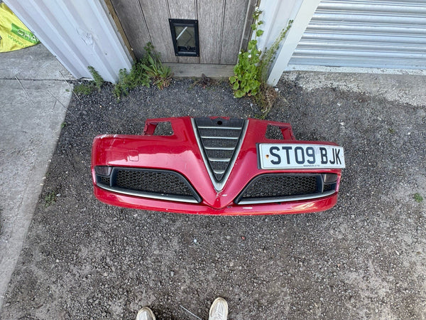 ALFA ROMEO GT Front Bumper 2004-2010 Coupe Red Cloverleaf Complete0