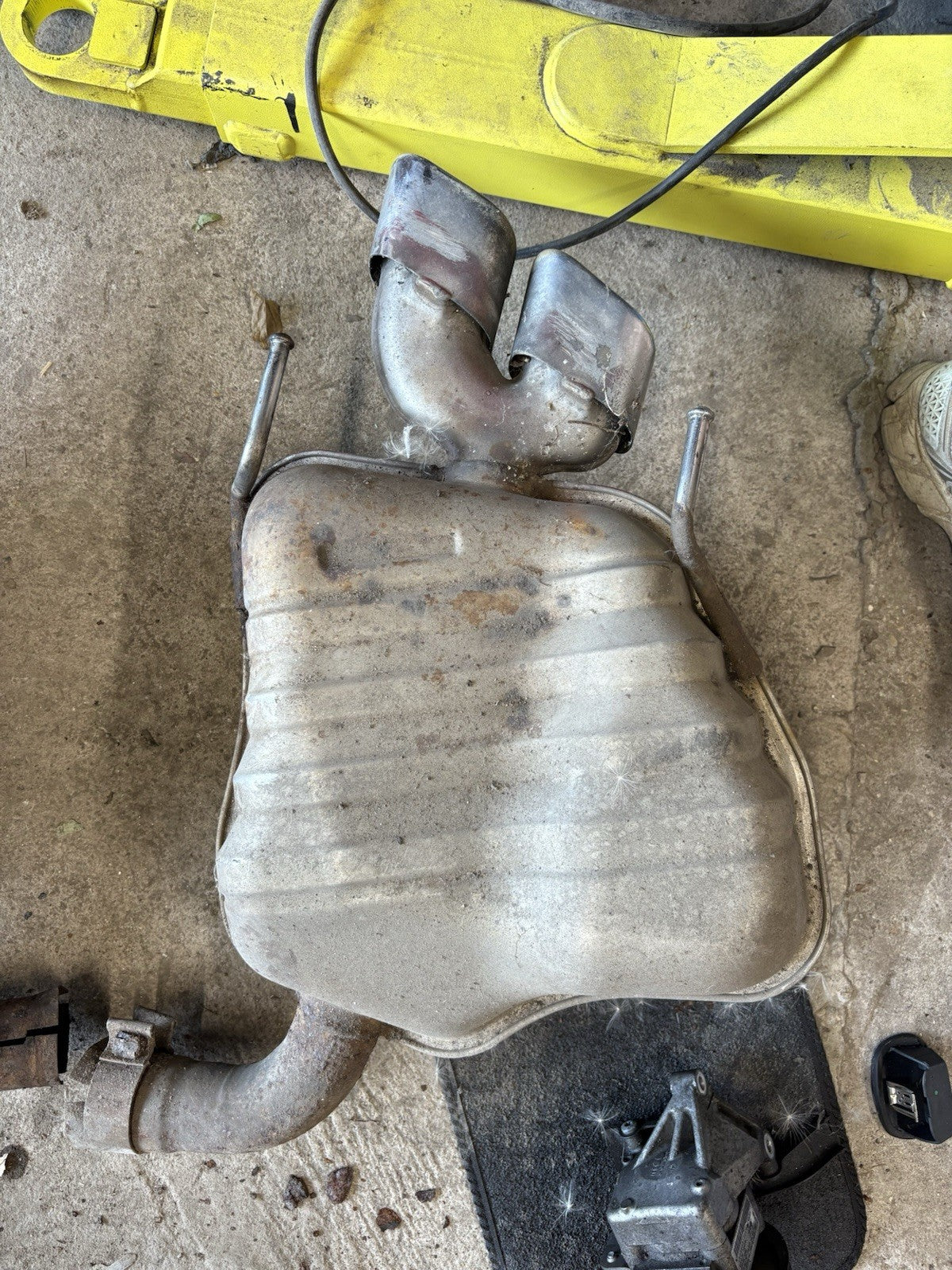 ALFA ROMEO BRERA 2.4 2.2 3.2 EXHAUST PASSENGER BACK BOX SECTION PIPE 2005 - 20100