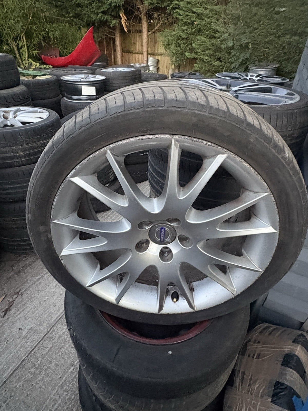 18” volvo c70 alloy wheel mirzam alloy with tyre rim genuine  Vs30