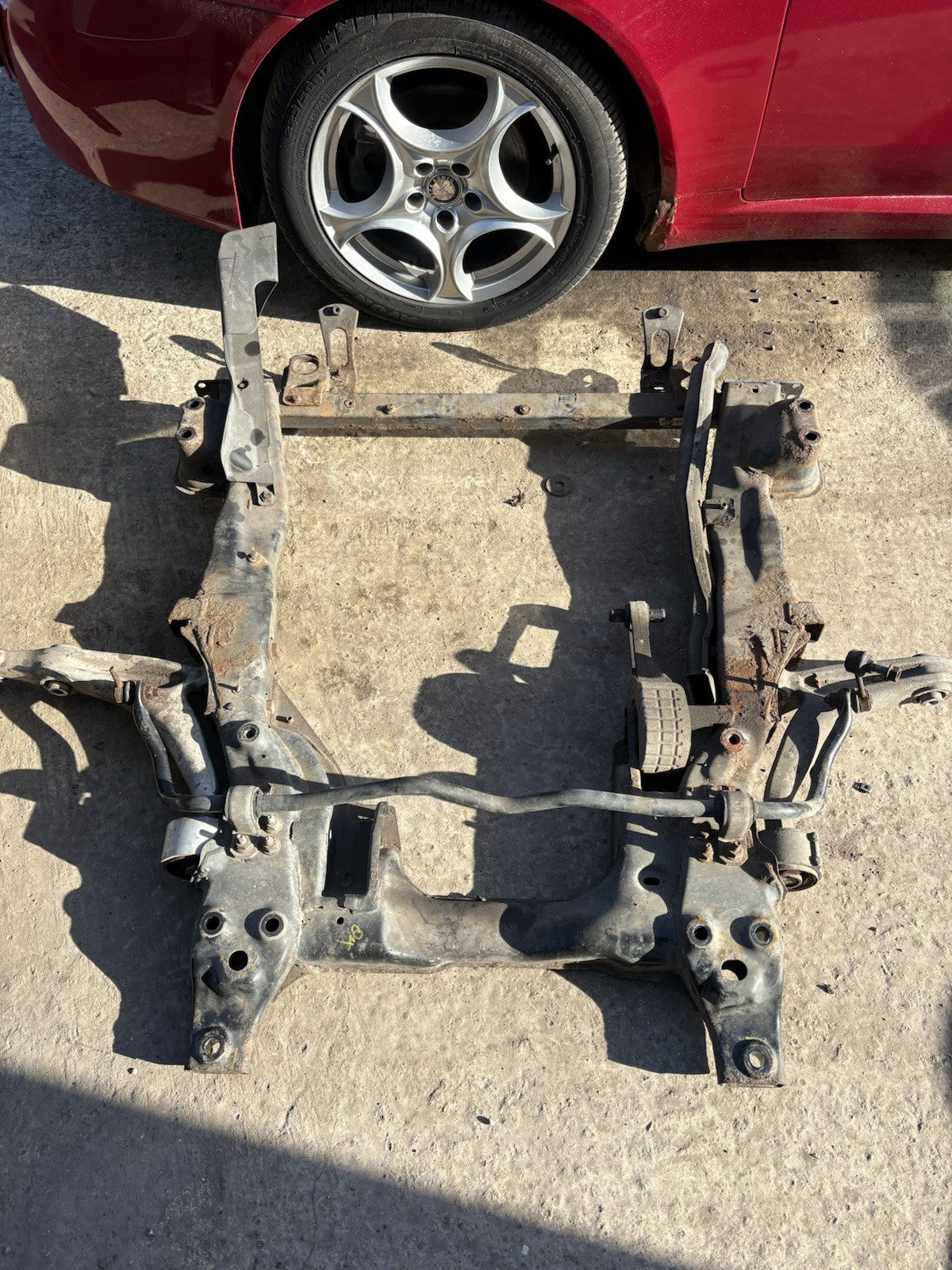 Front Subframe Q4 4WD 2.4 3.2 - Alfa Romeo 159 Brera Spider 2005-20120