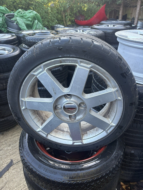 GENUINE FORD FIESTA MK6 / MK7 / 16" 7 SPOKE CLIMATE ALLOY WHEEL Titanium  Td100