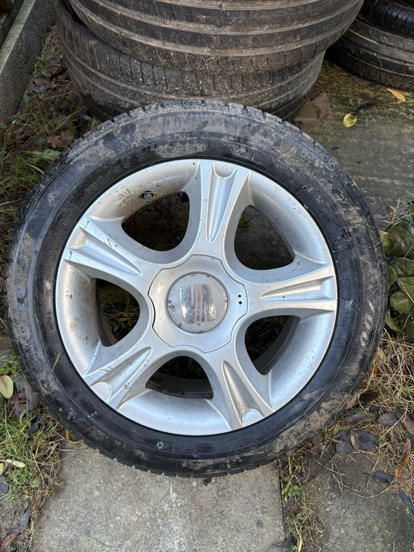 GENUINE 02-08 SEAT IBIZA 15 INCH ALLOY WHEEL 6L0601025G 6JX15 ET430