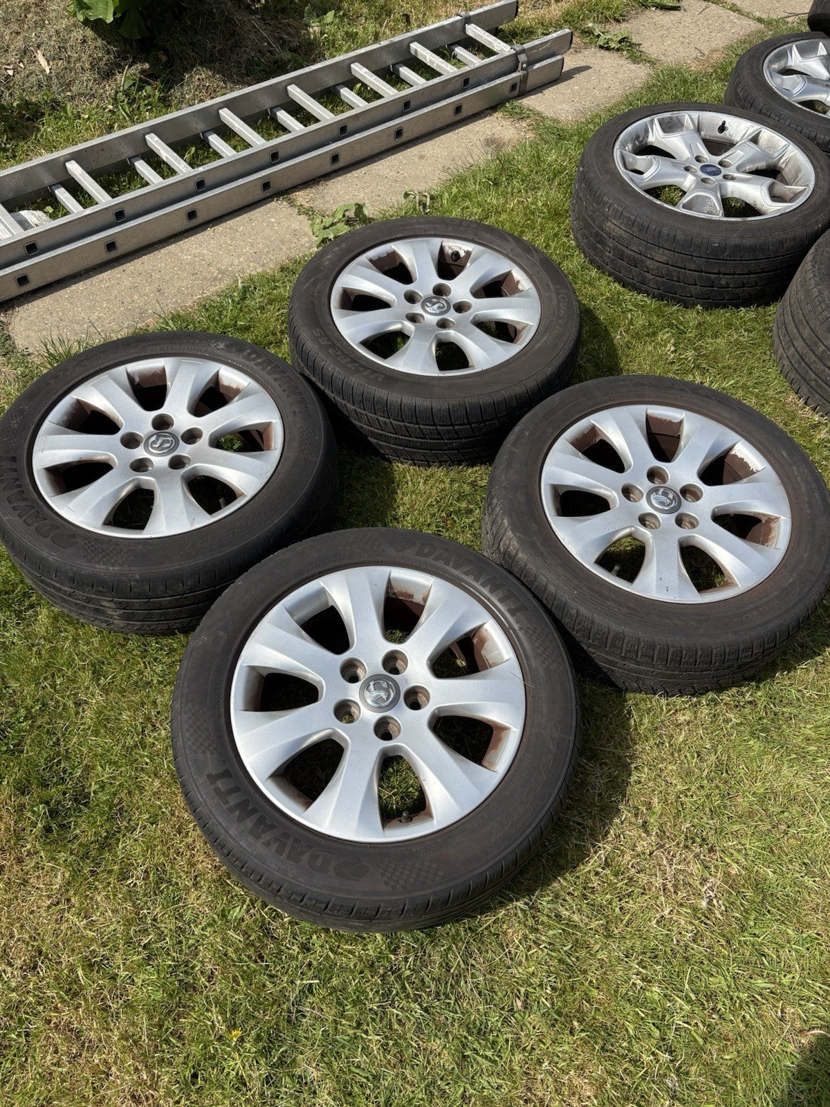 ALLOY WHEELS  VAUXHALL ASTRA J 17 Inch  MK6 2009-2015 DIESEL Rims With Tyres0