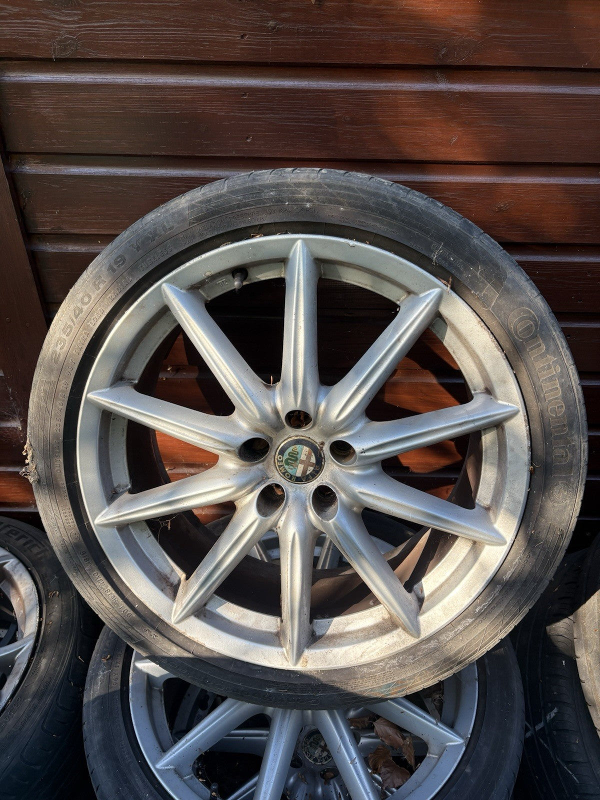 X1 Alfa Romeo 19” Ti Alloy Wheel 159 Brera Spider With Tyre Rim0